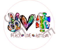 Autism Digital Cardstock Cutouts