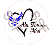 Air Force Digital Cardstock Cutouts