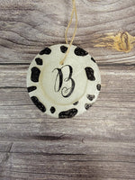 2.5" Decorative Circle with 2" Cutout Silicone Mold