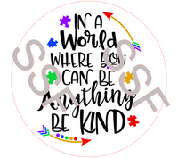 Autism Digital Cardstock Cutouts