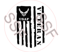 Air Force Digital Cardstock Cutouts