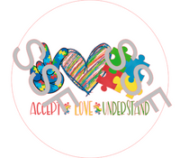 Autism Digital Cardstock Cutouts