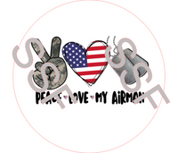 Air Force Digital Cardstock Cutouts