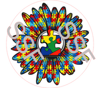Autism Digital Cardstock Cutouts