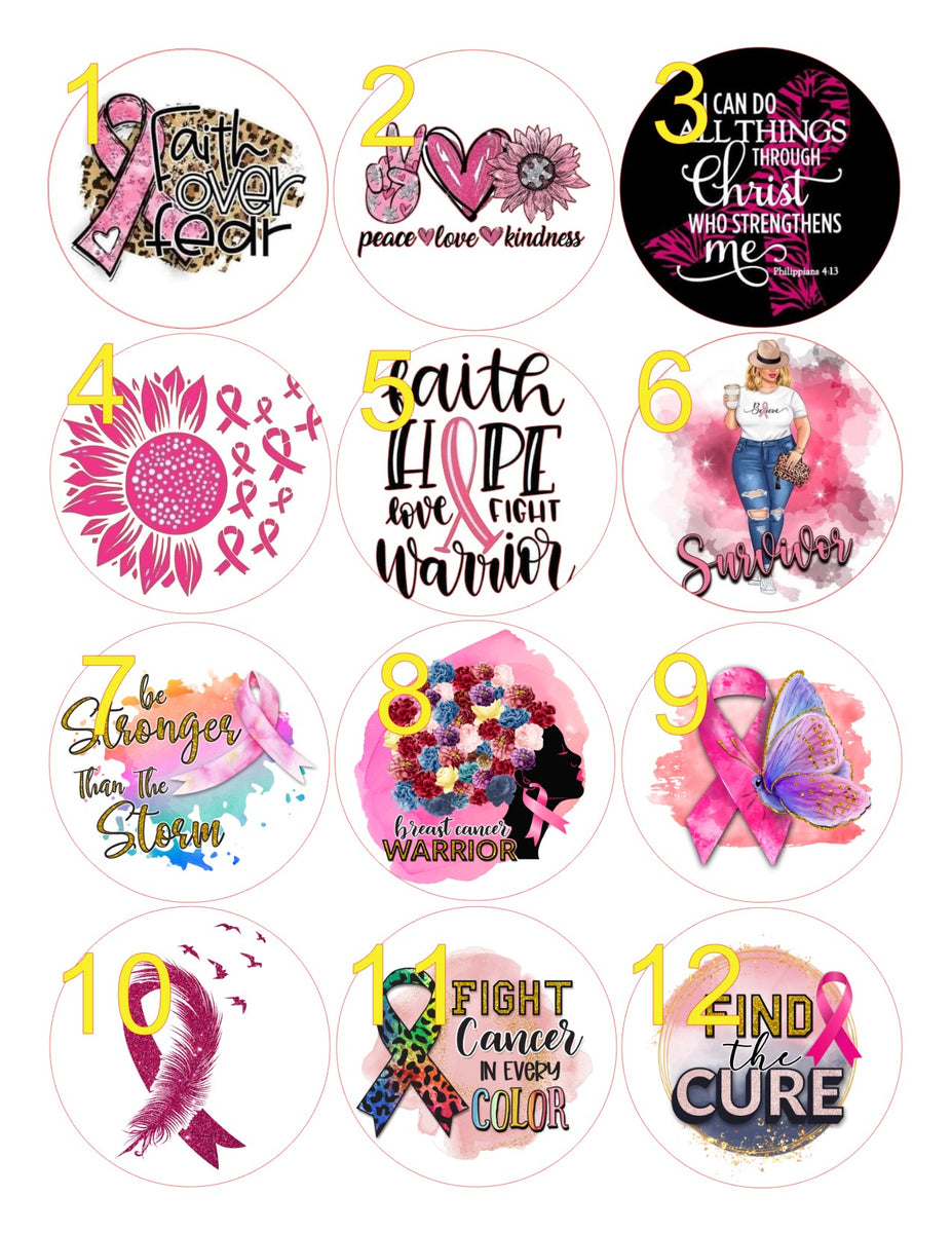 Breast Cancer 1 Cardstock Cutouts Southern Scents Fragrances