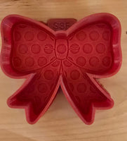 Bow w/Polka Dots Silicone Mold