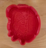 Bulldogs w/Football Silicone Mold