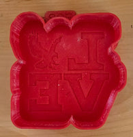 Eagle Love Silicone Mold