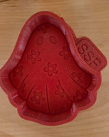 Ghost with Flowers Silicone Mold