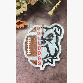 Bulldogs w/Football Silicone Mold