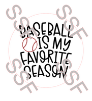 Baseball Digital Cardstock Cutouts