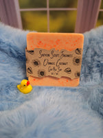 Orange Coconut Goat Milk Soap