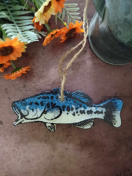 Bass Fish Freshie