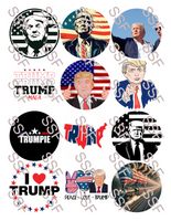 Trump Digital Cardstock Cutouts