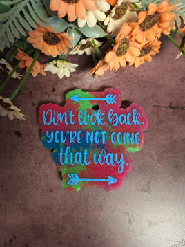 Don't Look Back Silicone Mold