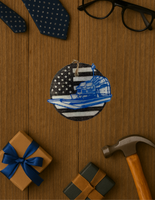 American Flag Airboat Freshie