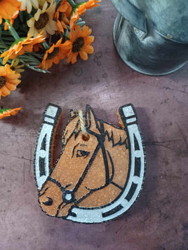 Horse with Horseshoe Silicone Mold