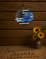 American Flag Airboat Freshie