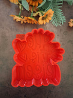 He is Risen Silicone Mold