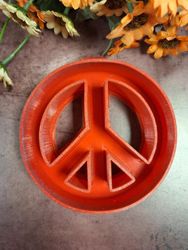 Peace Sign- Used Freshie Mold