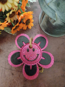 Smiley Face Flower Freshie