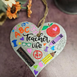 Teacher Heart Freshie