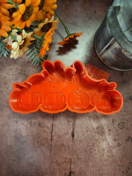 Hello Fall Pumpkins Silicone Mold