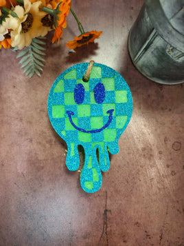 Melted Smiley Face Silicone Mold