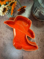 Cowboy Boot w/Hat Silicone Mold