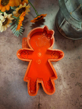 Gingerbread Girl Silicone Mold