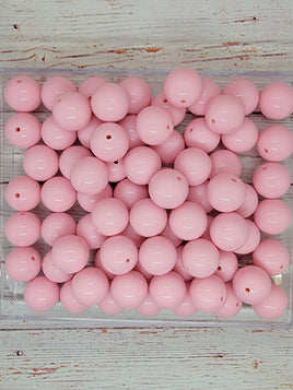 Pink 20mm Bubblegum Beads