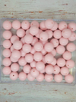 Light Pink 20mm Bubblegum Beads