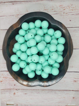 Solid Color #38 - 15mm Silicone Beads - 10 Pack