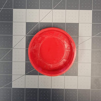 2.5" Decorative Circle with 2" Cutout Silicone Mold