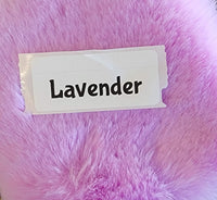 Faux Fake Fur - Lavender - 10"×10"