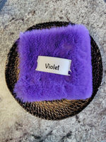 Faux Fake Fur - Violet - 10"×10"
