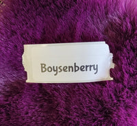 Faux Fake Fur - Boysenberry - 10"×10"