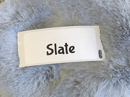 Faux Fake Fur - Slate - 10"×10"