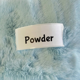 Faux Fake Fur - Powder - 10"×10"
