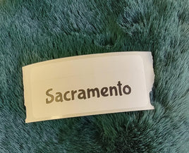 Faux Fake Fur - Sacramento - 10"×10"