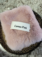 Faux Fake Fur - Cameo Pink - 10"×10"