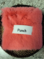 Faux Fake Fur - Punch - 10"×10"