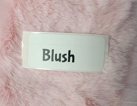 Faux Fake Fur - Blush - 10"×10"