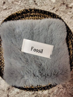 Faux Fake Fur - Fossil - 10"×10"