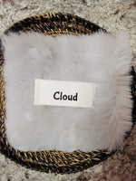 Faux Fake Fur - Cloud - 10"×10"