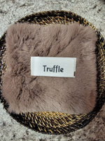 Faux Fake Fur - Truffle - 10"×10"