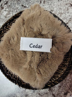 Faux Fake Fur - Cedar - 10"×10"