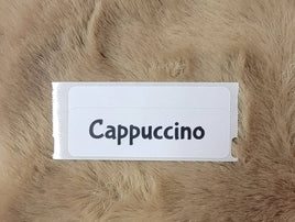 Faux Fake Fur - Cappuccino - 10"×10"