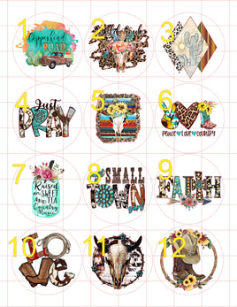 Country 1 Cardstock Cutouts