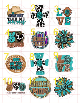 Country 2 Cardstock Cutouts